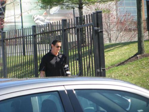  Wade Barrett spotted at Raw in Philly 3/19/12