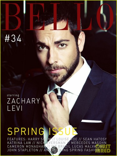 Zachary Levi Covers 'Bello' Magazine