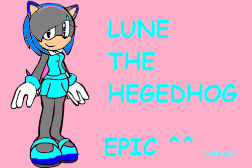  lune the hedgehog epic ^^