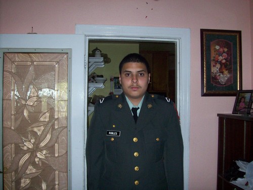  me in JROTC uniform