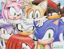sonic and the gang