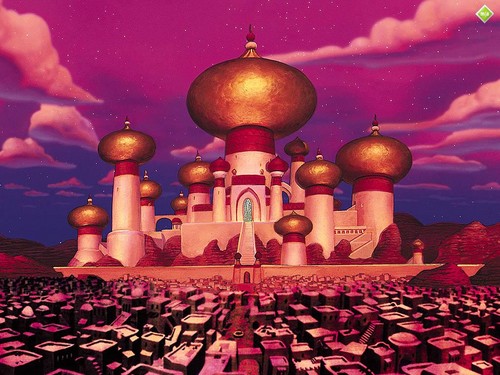  A picture of were the story takes place. Agrabah.