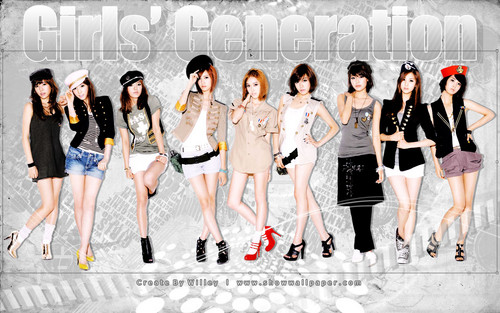  My 가장 좋아하는 K-POP Girls Generation (SNSD)