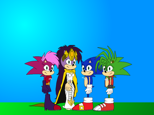  Queen Aleena,Sonic, Manic and Sonia