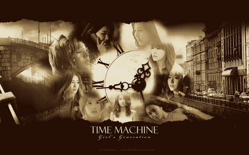  SNSD Hintergrund Time Machine