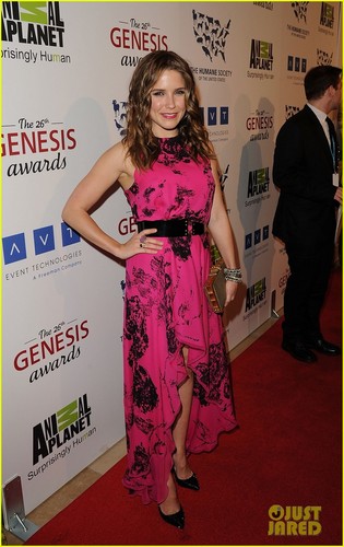  Sophia 부시, 부시 대통령은 & Ke$ha: Genesis Awards Gals!