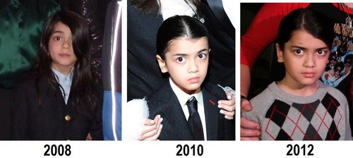  i dont want blanket jackson to grow up :( look at him growing up looking like his dad MJ :)