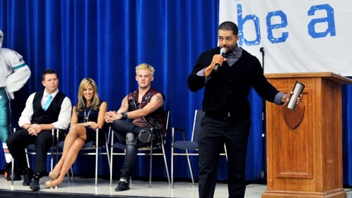  Be A stella, star Rally At John F. Kennedy Middle School