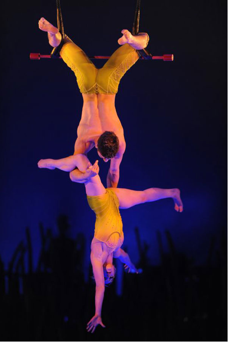 Cirque du Soleil: TOTEM trapeze duo