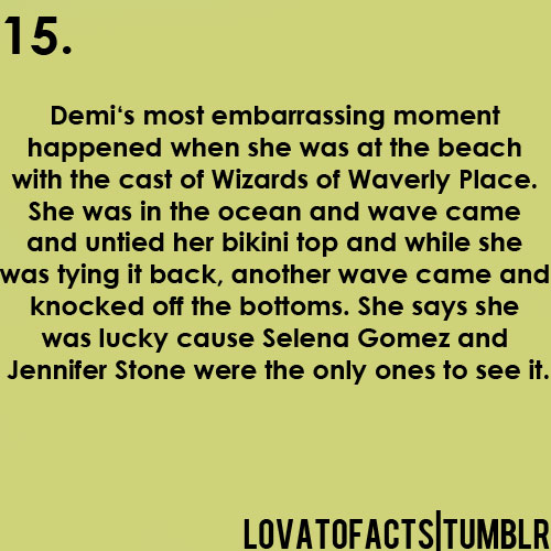 Demi Lovato's facts♥♥