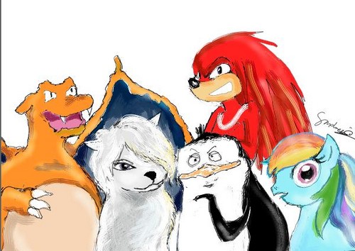  My Fav Five Cartoon Characters