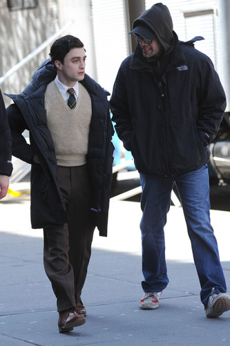  On the set of «Kill Your Darlings» - March 27, 2012 - HQ
