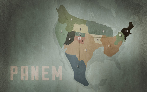  Hunger Games Panem Map