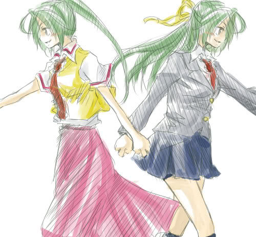 Shion and Mion - Hand by hand