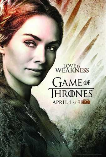 Season 2 Poster- Cersei Lannister
