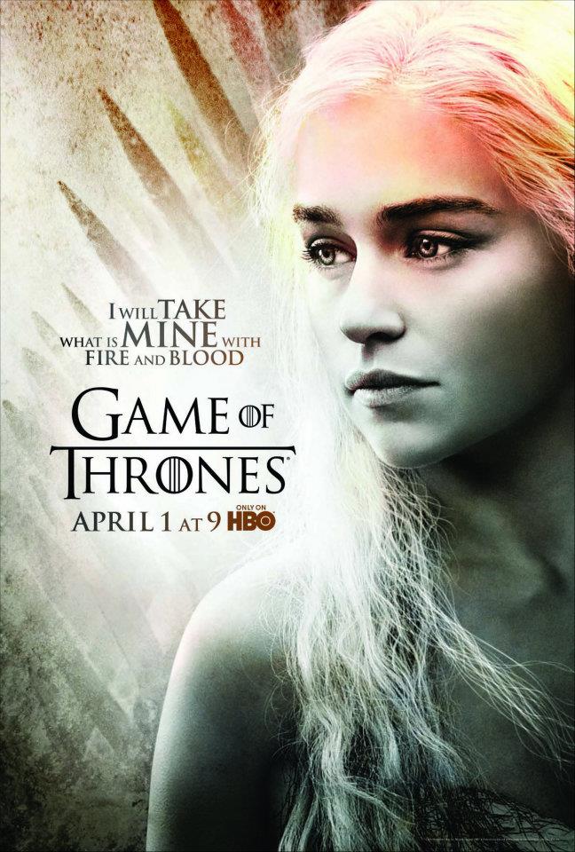 Season 2 Poster Daenerys Targaryen Game of Thrones Photo (30174992