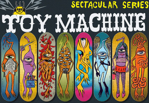 toy machine skateboards