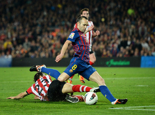  A. Iniesta (Barcelona - Athletic)