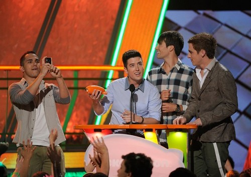  BTR at the Kids' Choice Awards 2012 Award Ceremony