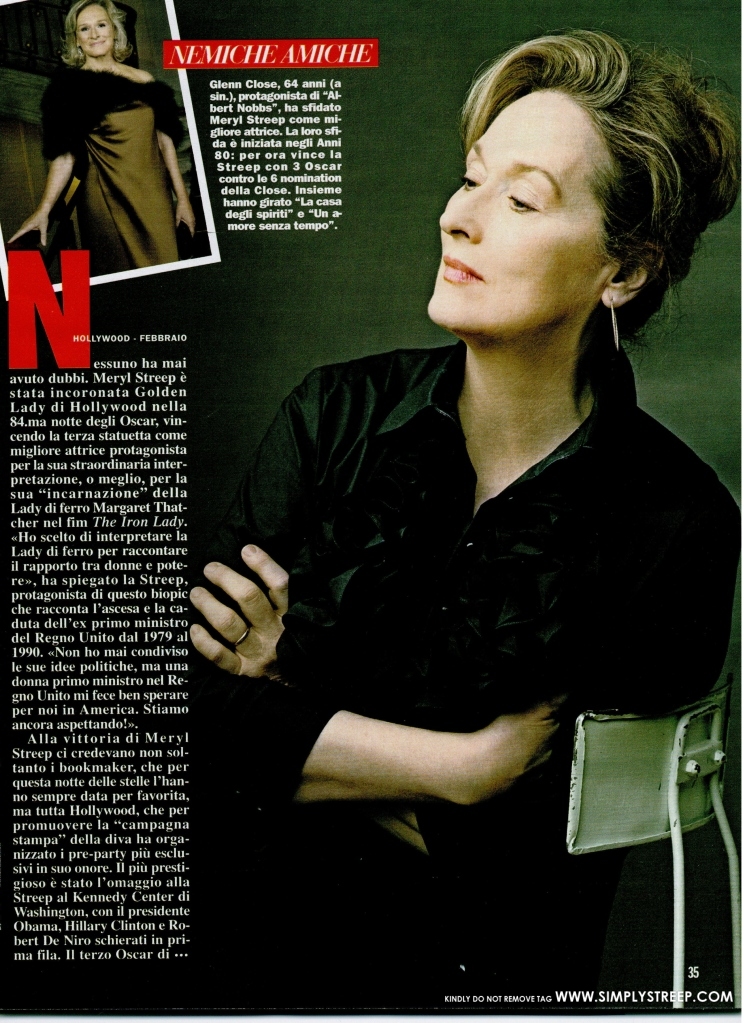Chi Magazine (March 2012) - Meryl Streep Photo (30250272) - Fanpop