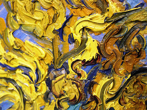  Detail on وین Gogh’s Mulberry درخت