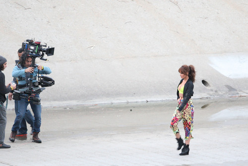  Filming New muziek Video (31 March 2012)