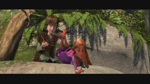  Hiccup and Rapunzel