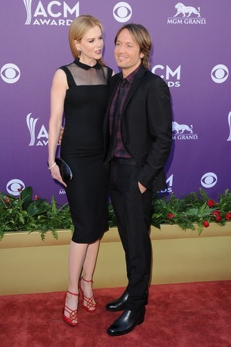 Keith and Nicole at The Academy of Country Music Awards 2012