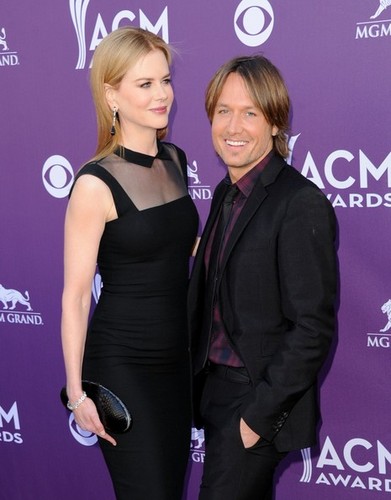  Nicole and Keith at Academy of Country musik Awards 2012