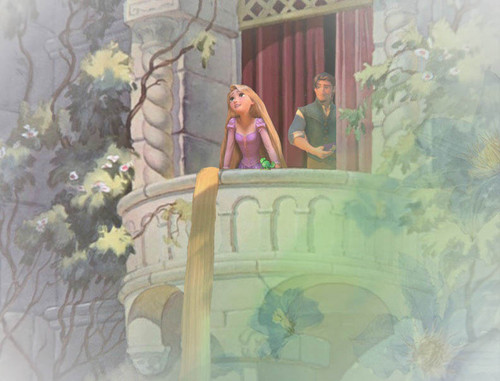  Rapunzel on the Balcony