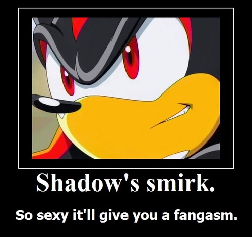  Shadow's Sexy Smirk <3