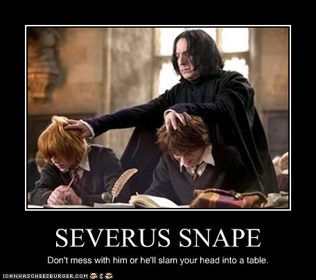 Snape Snape and More Snape