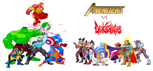  The Avengers Vs. Darkstalkers