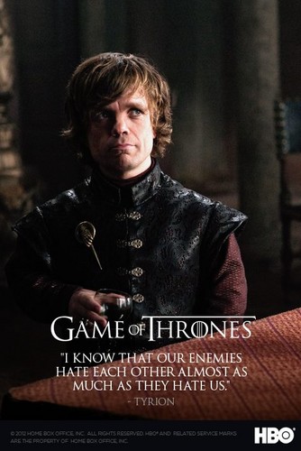  Tyrion Lannister- Quote Poster