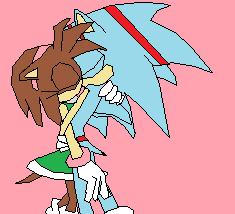  Victoria the hedgehog as me and Max the hedgehog my husband