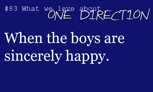 What We Love About 1D