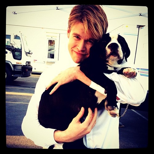 Chord with Heather's puppy