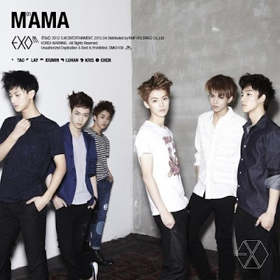  EXO-M MAMA جیکٹ تصاویر