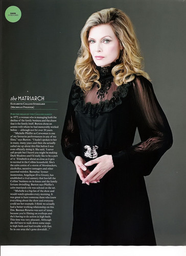  Empire Magazine May 2012 Scans ~ Dark Shadows articulo