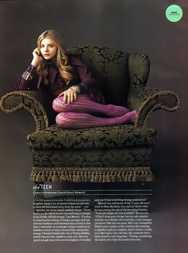  Empire Magazine May 2012 Scans ~ Dark Shadows articulo