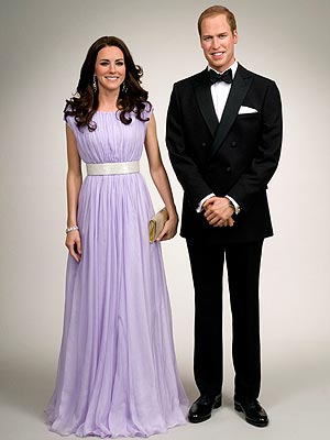  First Look at Mr and Mrs Wales from Madame Tussaud’s NYC!