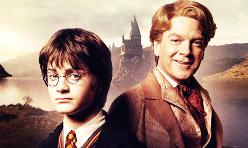 Gilderoy Lockhart and Harry Potter