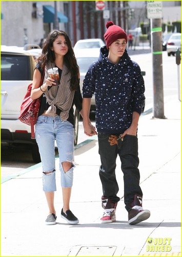 Justin Bieber & Selena Gomez: Panera Pair