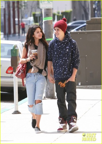 Justin Bieber & Selena Gomez: Panera Pair
