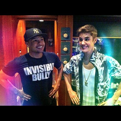 Justin Bieber and Alfredo Flores