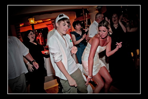  Justin Bieber and Selena Gomez at Shannon’s Wedding 12/11
