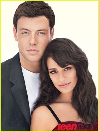  Lea Michele & Cory Monteith Covers Teen Vogue December 2010