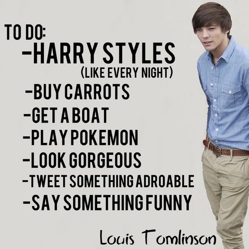 Louis' To do list