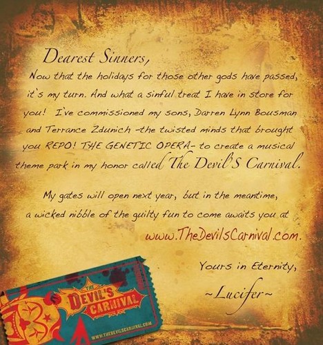  Lucifer's Letter
