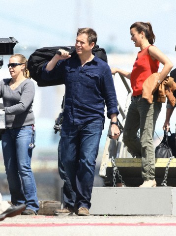  Michael & Cote filming on location: April 3rd